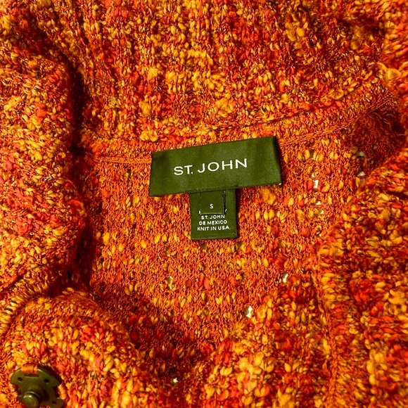 St.John 3/4 Sleeve Sweater Small - Picture 8 of 8